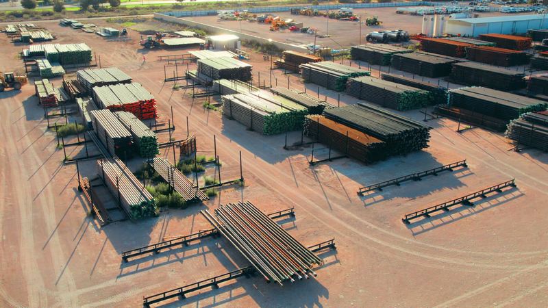 Offloading, stockpiling and storage