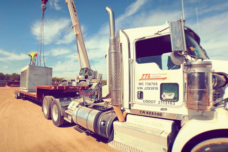 OCTG transportation trucks