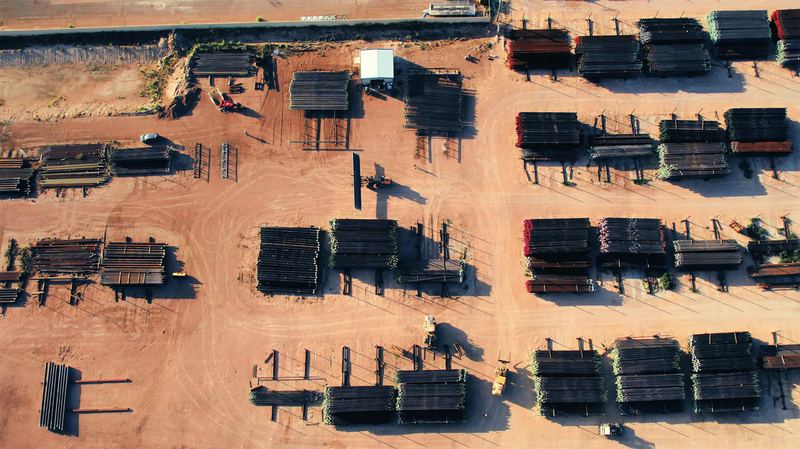 TTL managed pipe yard